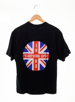 ア ベイシング エイプ A BATHING APE UNION JACK Tee s/s ユニオン ジャック Tシャツ ロゴ ブラック Mサイズ 103MT-571