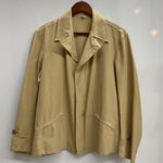 【曜日割引対象外】 ヴィンテージ vintage 40's コの字タロン スポーツジャケット テーラード ジャケット ベージュ 201MT-4723 VB