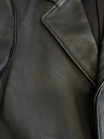 ショット SCHOTT レザー テーラードジャケット 黒 USA製 サイズ34 ジャケット ブラック 101MT-4981