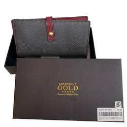 ココセリュックスゴールド COCOCELUX GOLD ヘラクレスシュリング 長財布 205DA0292 財布・ケース レディース財布 無地 グレー 201goods-379