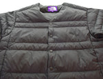 ノースフェース THE NORTH FACE 22AW PURPLE LABEL パープルレーベルライトダウン ノーカラー ワンポイント  ND2254N ジャケット ブラック Sサイズ 103MT-3087