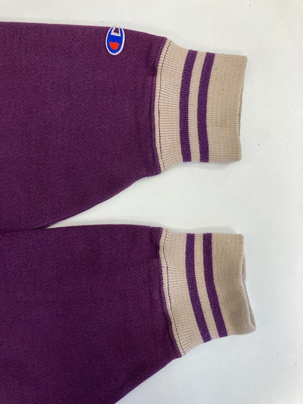 チャンピオン Champion 90s～ ヴィンテージ vintage 刺繍タグ リバースウィーブ REVERSE WEAVE US古着 紫系 スクリプトロゴ リブライン XL スウェット パープル LLサイズ 101MT-3889