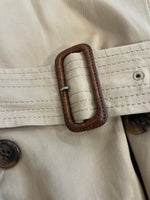 バーバリー Burberry BERBERRY LONDON ノースリーブ トレンチコート ワンピース バーバリーロンドン ノバチェック 茶 FMA08-131 コート ベージュ 40 101LT-182