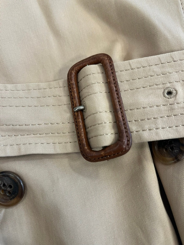 バーバリー Burberry BERBERRY LONDON ノースリーブ トレンチコート ワンピース バーバリーロンドン ノバチェック 茶 FMA08-131 コート ベージュ 40 101LT-182