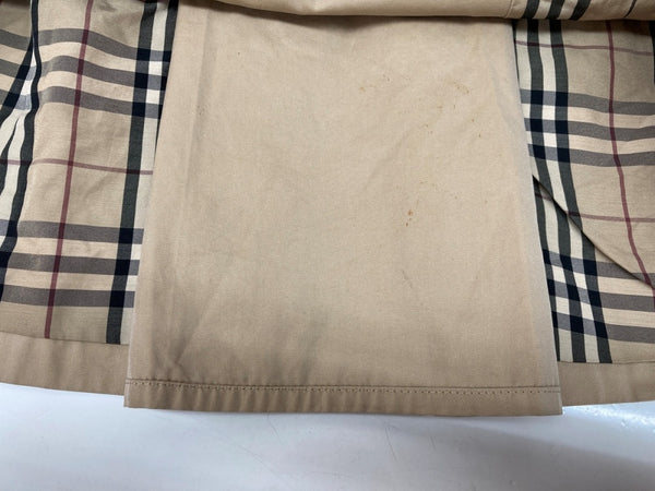 バーバリー Burberry 三陽商会 トレンチコート ライトアウター ダブル ロング 裏地ノバチェック ウエストマーク 日本製 BEIGE FRE04-900-50 コート 無地 ベージュ SIZE40 104LT-251