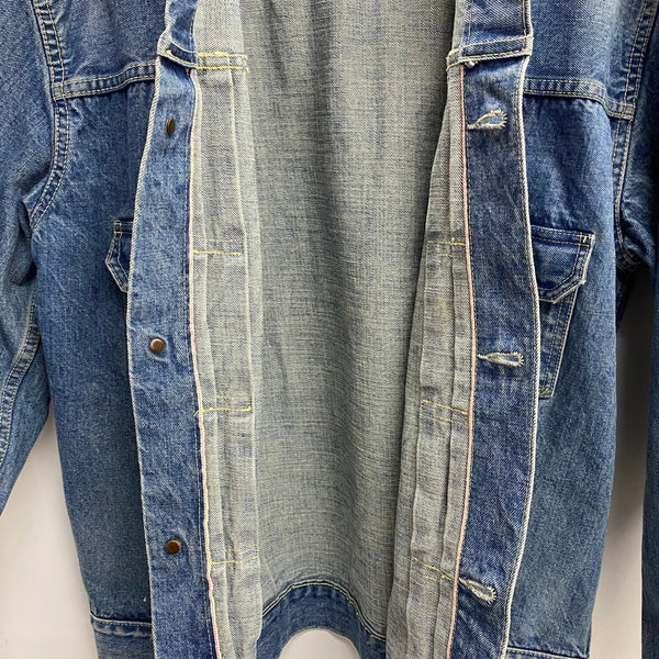 【曜日割引対象外】 シュガーケーン SUGAR CANE DENIM JACKET 1953 MODEL SC11953 ジャケット ブルー 38サイズ 201MT-4776 VB