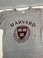 チャンピオン Champion 80's 80年代 トリコタグ HARVARD ハーバード カレッジロゴ プリント 霜降り vintage ヴィンテージ made in USA アメリカ製 Tシャツ グレー Mサイズ 101MT-4034