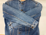 リーバイス Levi's ノーカラー デニムジャケット Gジャン ビッグE ジャケット ブルー 101MT-3156