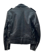 ショット SCHOTT Perfecto LEATHER JACKET レザー ジャケット ダブル ライダース バイカー アウトドア USA製 アウター 黒 サイズ 38 ジャケット 無地 ブラック 104MT-1696