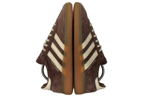 アディダス adidas Originals 24年製 × SPORTY&RICH スポーティアンドリッチ HANDBALL SPEZIAL ハンドボール スペツィアル シューズ 白 茶 IH2612 メンズ靴 スニーカー ブラウン 26cm 104S-1010