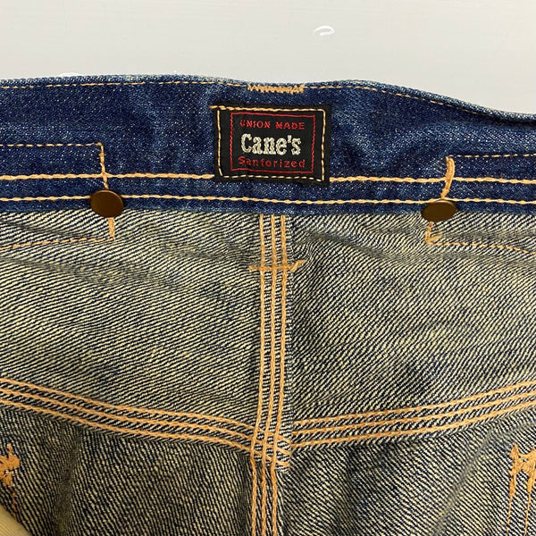 【曜日割引対象外】 シュガーケーン SUGAR CANE ロンスター シンチバック デニムパンツ デニム ブルー W31 L32サイズ 201MB-1120 VB