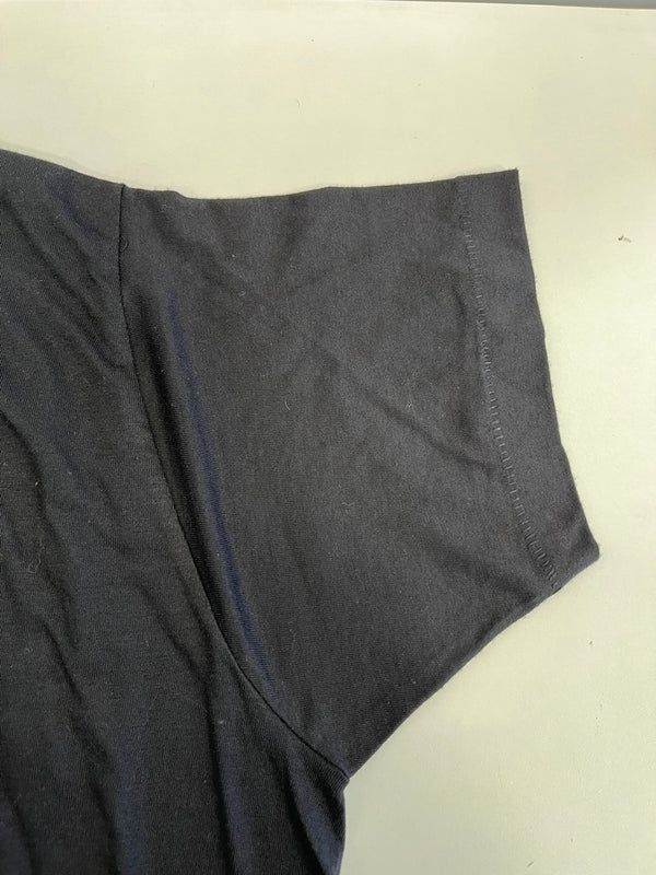 ハーレーダビッドソン Harley-Davidson 80s 80's SCREEN STARS USA製 スカルローズ プリントTシャツ ヴィンテージ Tシャツ ブラック Mサイズ 101MT-4934