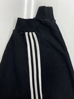 バレンシアガ BALENCIAGA 22AW × adidas アディダス Hoodie Large Fit ラージ フィット プルオーバー パーカー フーディ 刺繍 黒 729322 TNVN2 パーカ ロゴ ブラック Lサイズ 104MT-1646