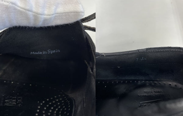 パラブーツ Paraboot BARTH MARINE バース マリン 黒 680052 メンズ靴 デッキシューズ ブラック サイズ7.5 101sh-2248