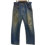【曜日割引対象外】 リーバイス Levi's 70's 501 66後期 USA製 6刻印 デニム ブルー W33サイズ 201MB-1183 VB
