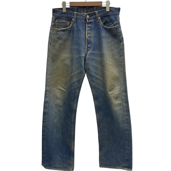 【曜日割引対象外】 リーバイス Levi's 70's 501 66後期 USA製 6刻印 デニム ブルー W33サイズ 201MB-1183 VB