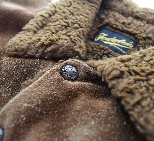 テンダーロイン TENDERLOIN T-SADDLE SUEDE JKT スウェード レザー サドル ジャケット COW SUEDE カウ スエード XS ジャケット ブラウン 103MT-2650