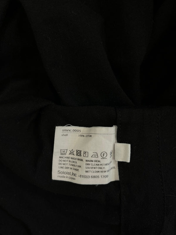 タカヒロミヤシタザソロイスト TAKAHIROMIYASHITATheSoloist. グラフィックT 半袖 カットソー 黒 smnc.0005 サイズ48 Tシャツ ブラック 101MT-4161