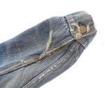 リーバイス Levi's 506xx 1st 30年代 30s 1937 戦前 片面タブ 革パッチ VINTAGE DENIME JACKET ファースト ヴィンテージ デニム オリジナル リベット刻印Co 小文字o ジャケット ブルー 103MT-2183