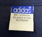 【曜日割引対象外】 アディダス adidas 70s  西ドイツ製 トレフォイル デサント トラックジャケット ジャージ ロゴ ネイビー 3サイズ 201MT-2573