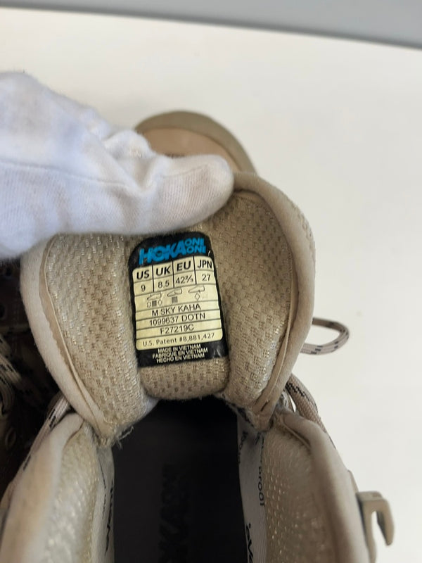 ホカオネオネ HOKA ONE ONE M sky kaha トレッキングシューズ オックスフォードタン 1099637 DOTN メンズ靴 スニーカー ベージュ 27cm 101sh-2357