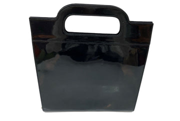 パコラバンヌ paco rabanne ハンドバッグ HANDBAG 正方形 SQUARE パネル デザイン ゴールドロゴ 希少 レア RARE BLACK 黒 バッグ レディースバッグ ハンドバッグ ロゴ ブラック 104B-46