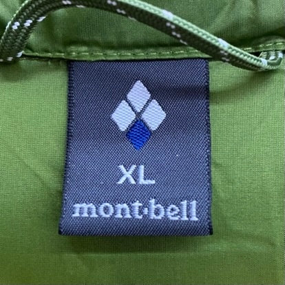 モンベル mont-bell ネージュダウン パーカ 1101673 ジャケット グリーン XLサイズ 201MT-3712
