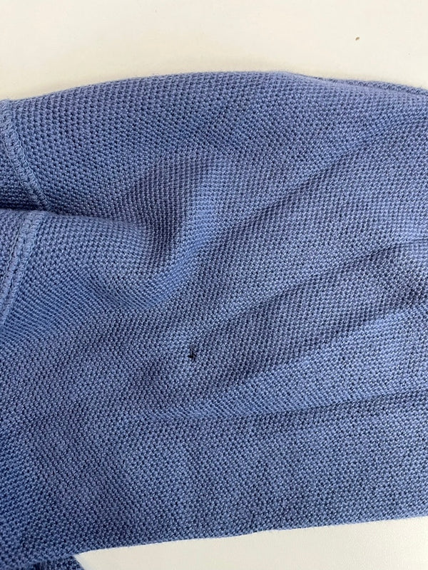 パタゴニア PATAGONIA ヘンリーネック 長袖カットソー USA製 無地 ロンT ブルー Lサイズ 101MT-4778