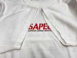 サプール SAPEur CARGO SERVICE限定 ロッドマン 白 Tシャツ プリント ホワイト 104MT-117