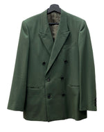 リトルビッグ LITTLEBIG Twill 6B Double Breasted Jacket ツイル ダブル ブレスト ジャケット テーラード ブレザー アウター 緑 LB203-JK08 サイズ 46 ジャケット 無地 カーキ 104MT-1611
