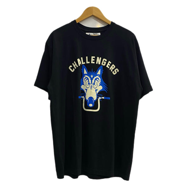 チャレンジャー CHALLENGER WOLF MC TEE CLG-TS 024-008 Tシャツ ブラック XLサイズ 201MT-4618