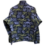 【曜日割引対象外】 パタゴニア PATAGONIA 90's クリーチャー スナップT ハーフボタン フリース USA製 ジャケット ネイビー Mサイズ 201MT-3856 VB