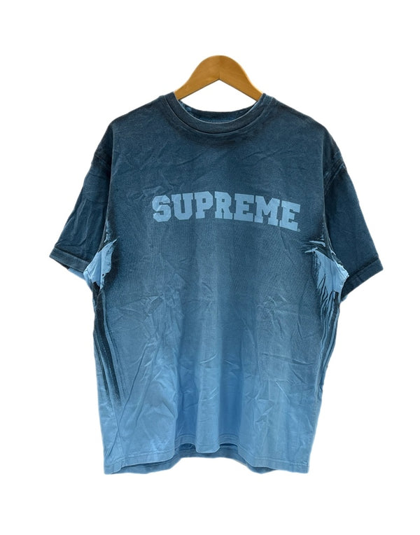 シュプリーム SUPREME 21SS Gradient S/S Top グラデーション Tシャツ 青 Tシャツ ブルー Lサイズ 101MT-5086