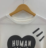 ヒューマンメイド HUMAN MADE DAILY ハートロゴ Tシャツ ホワイト Mサイズ