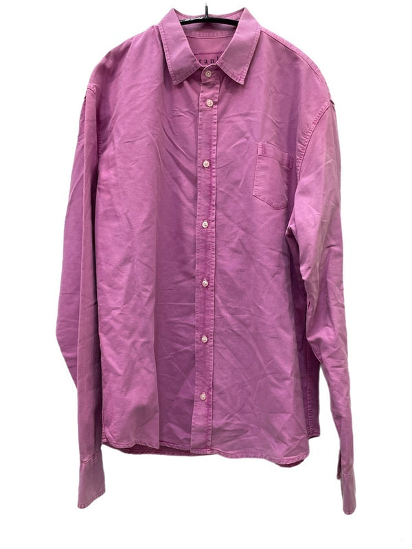 フランクアンドアイリーン Frank & Eileen LUKE LIMITED ガーメントダイ 長袖 シャツ M パープル 601MT-46