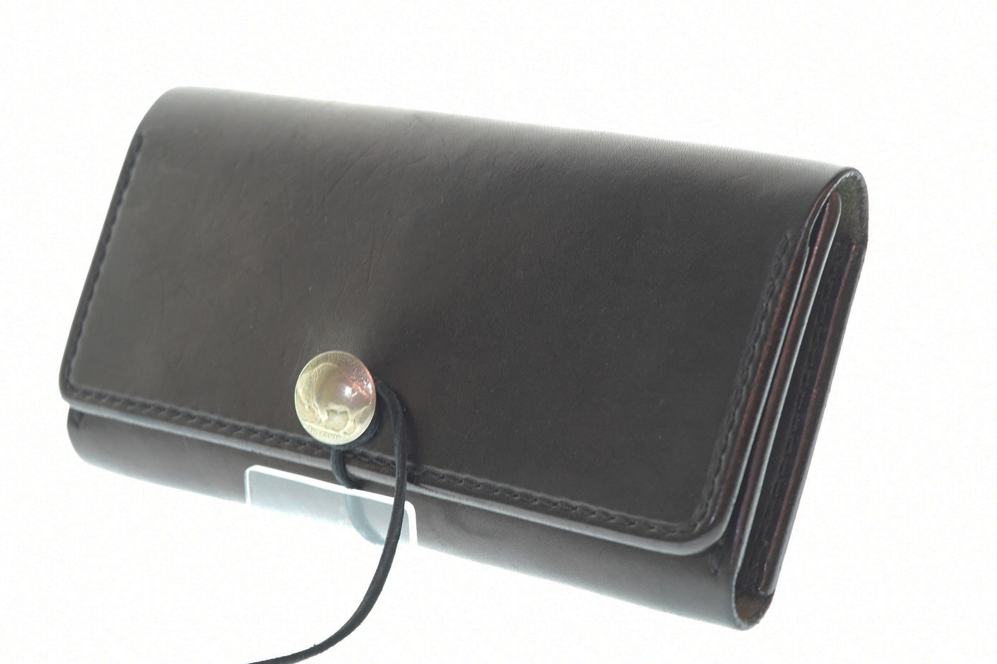 タディアンドキング TADY&KING 3つ折 レザーウォレット 財布 長財布 黒