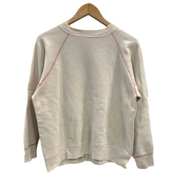 ヴィンテージ vintage 60's～ 60年代 ラグラン 2段プリント フロッキープリント STANFORD スタンフォード カレッジ - スウェット ピンク 101MT-4103