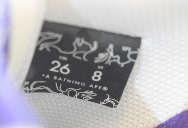 アベイシングエイプ A BATHING APE  BAPE SK8 STA スニーカー 1K30191308 メンズ靴 スニーカー パープル 26cm 103S-1243