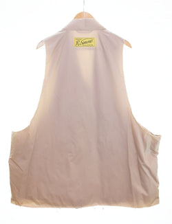 ラフシモンズ RAF SIMONS 21AW padded oversize gilet パテッド オーバーサイズ ジレ RESTIR リステア ダウン 212-w662 1 ベスト ベージュ 103MT-2217