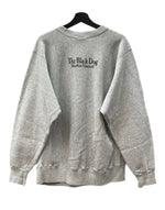 ザブラックドッグ The Black Dog 90s CREWNECK SWEATSHIRT クルーネック スウェットシャツ ブラックドッグ USA製 ヴィンテージ トレーナー 裏起毛 灰 スウェット プリント グレー Lサイズ 104MT-2215