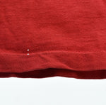 ステューシー STUSSY 90's オールド ステューシー OLD STUSSY 92 STUSSY TRIBE 袖裾 シングルステッチ MADE IN USA 黒タグ L Tシャツ レッド 103MT-3392