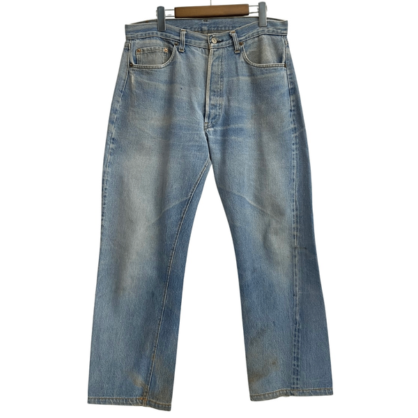 【曜日割引対象外】 リーバイス Levi's 70's 80's 501 66後期 ボタン裏6 W34 デニム ブルー 201MB-1119 VB