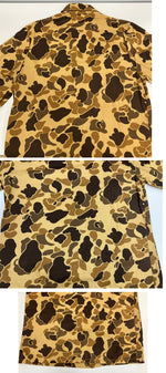 ヴィンテージ vintage 60's 60年代 Canvasback ダックハンターカモ ハンティングジャケット カバーオール ジャケット ベージュ 101MT-5031