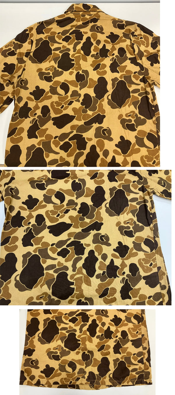 ヴィンテージ vintage 60's 60年代 Canvasback ダックハンターカモ ハンティングジャケット カバーオール ジャケット ベージュ 101MT-5031