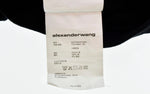 アレクサンダーワン Alexander Wang  パフロゴ オーバーサイズ ポロトップ 黒 6CC3241056 スウェット ブラック Mサイズ 103MT-1768