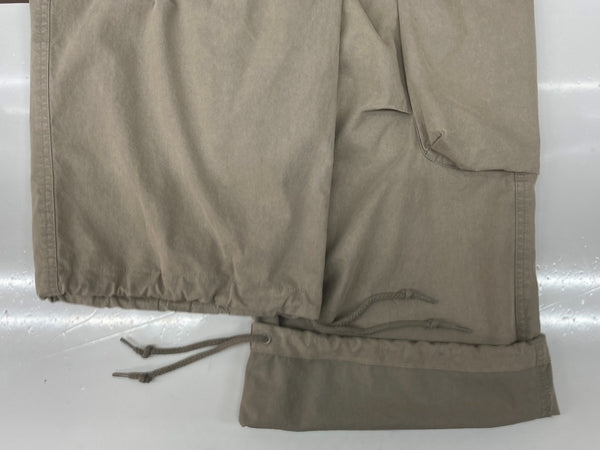 エンタイアスタジオ entire studios FREIGHT CARGO PANTS カーゴ パンツ ジップフライ ワイド ワーク ドロスト 灰 無地 カーゴパンツ グレー Lサイズ 104MB-400