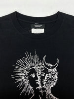 アンダーカバー UNDERCOVER × TAKAHIROMIYASHITA TheSoloist. ソロイスト PRINT T-SHIRT プリント Tシャツ 半袖 黒 Tシャツ プリント ブラック Lサイズ 104MT-1597
