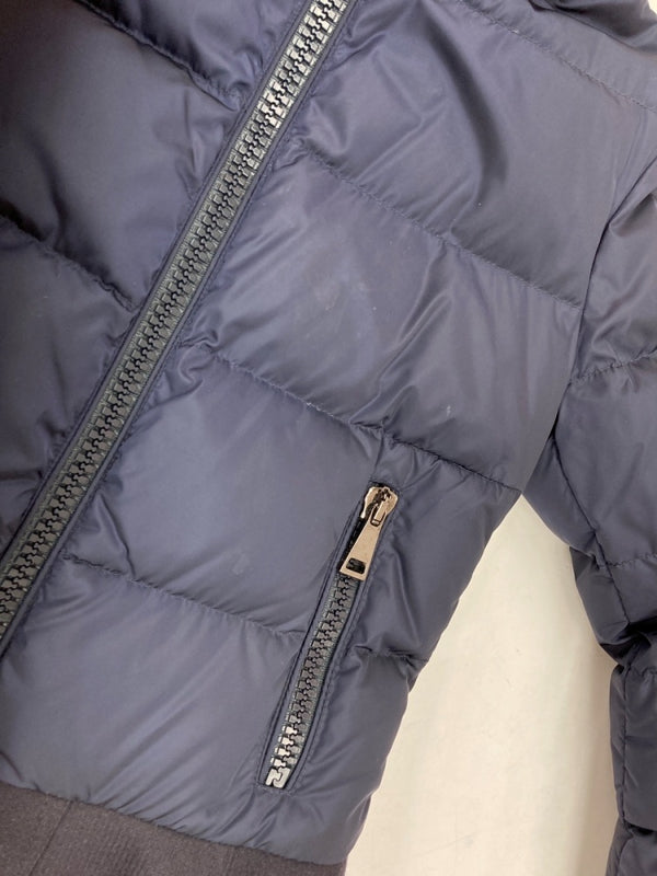 モンクレール MONCLER NESEA GIUBBOTTO ネセア ダウンジャケット ロゴワッペン NAVY 紺 C20934588085 54155 ジャケット ロゴ ネイビー SIZE00 104LT-32