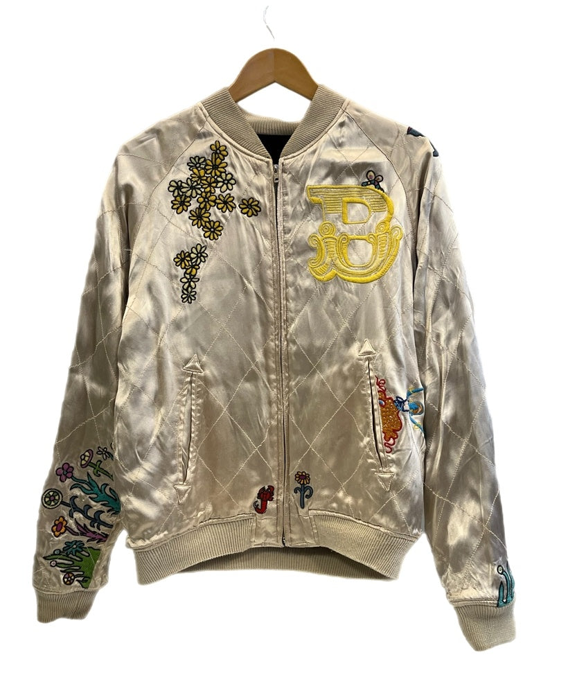 BRUNABOINNE トレジャージャンパー ベロア サテン スカジャン BRU NA