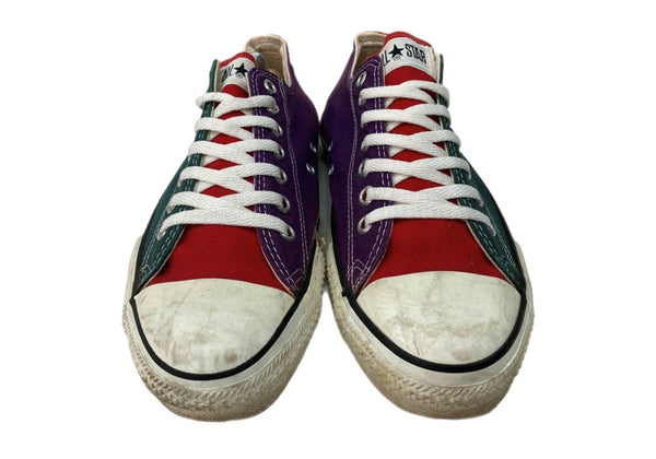 コンバース CONVERSE 90s ALL STAR LOW オールスターロー キャンバス クレイジーパターン USA製 シューズ メンズ靴 スニーカー マルチカラー サイズ 9 104S-881